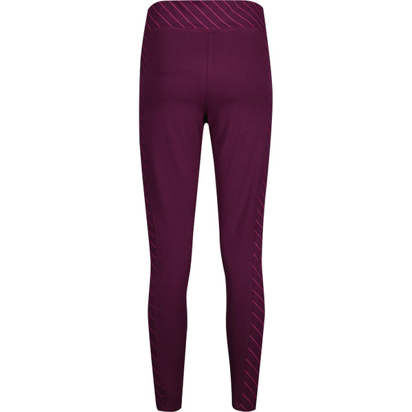 fila vintage womens claire pinstripe panels leggings grape wine