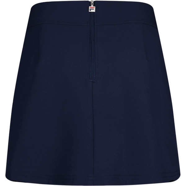 fila vintage womens amy pleated mini tennis skirt navy