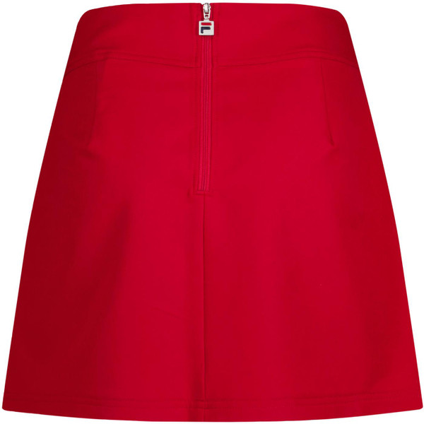 fila vintage womens amy pleated mini tennis skirt red