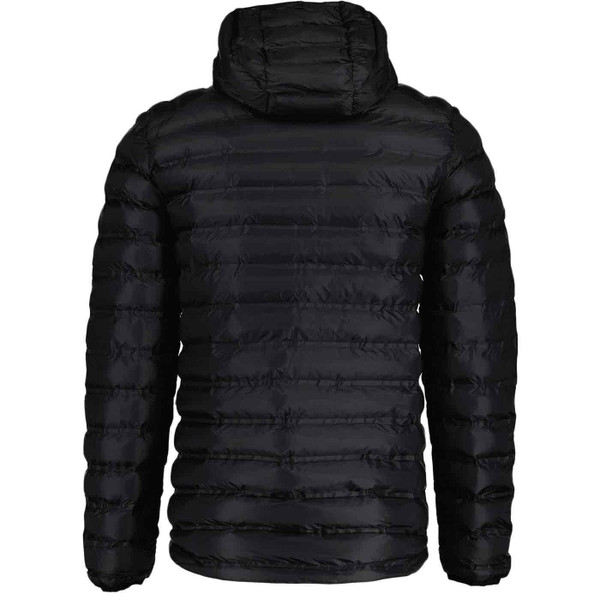 Luke Performance Worldy Retro 90s Indie Puffer Jacket in All Black