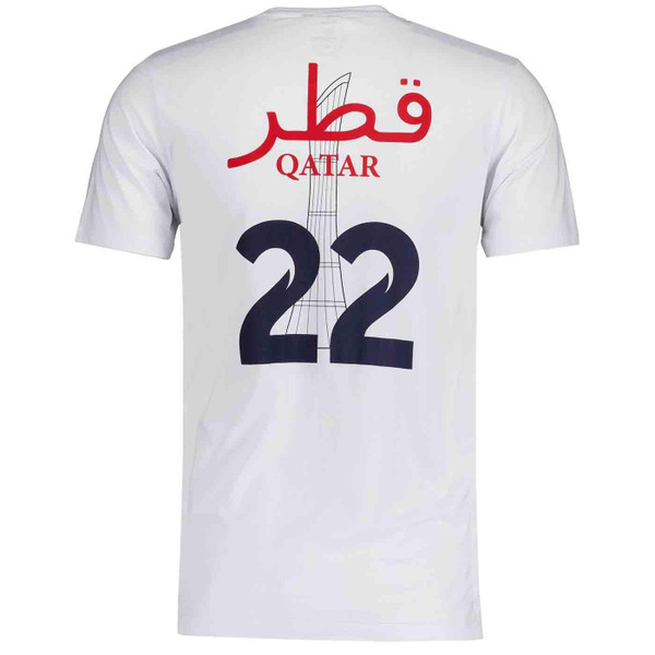 Luke Sport Qatar 22 Retro World Cup T-shirt in White