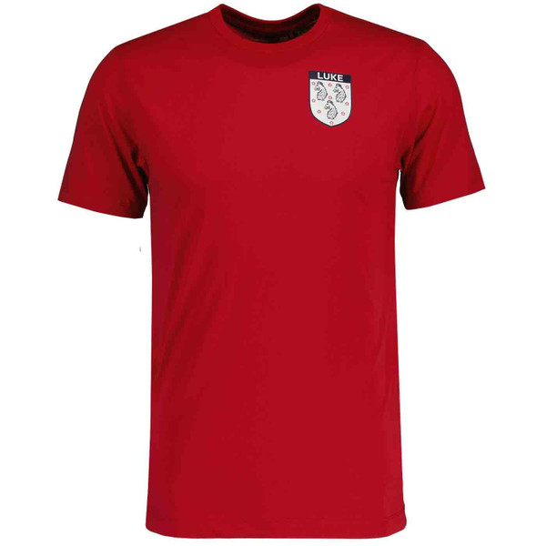 Luke Sport Qatar 22 Men's Retro World Cup T-shirt in Red