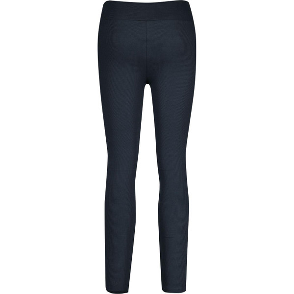 ellesse womens luendo ribbed legging dark blue