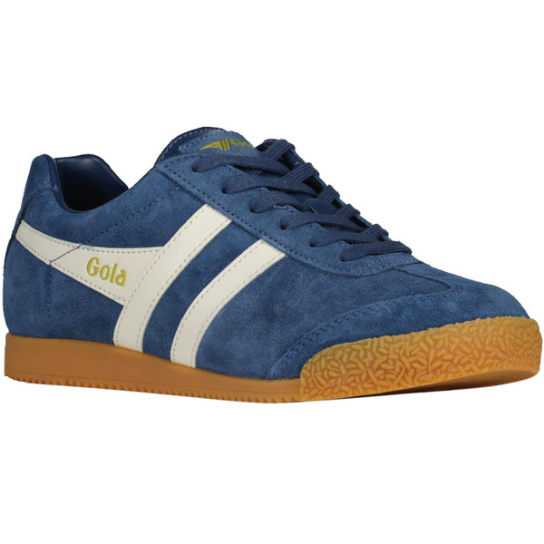gola mens harrier suede trainers ink blue off white gola mens harrier suede trainers ink blue off white
