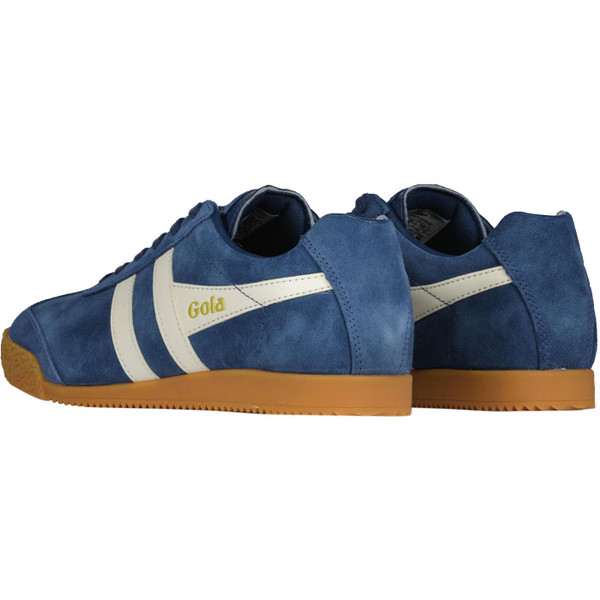 gola mens harrier suede trainers ink blue off white gola mens harrier suede trainers ink blue off white