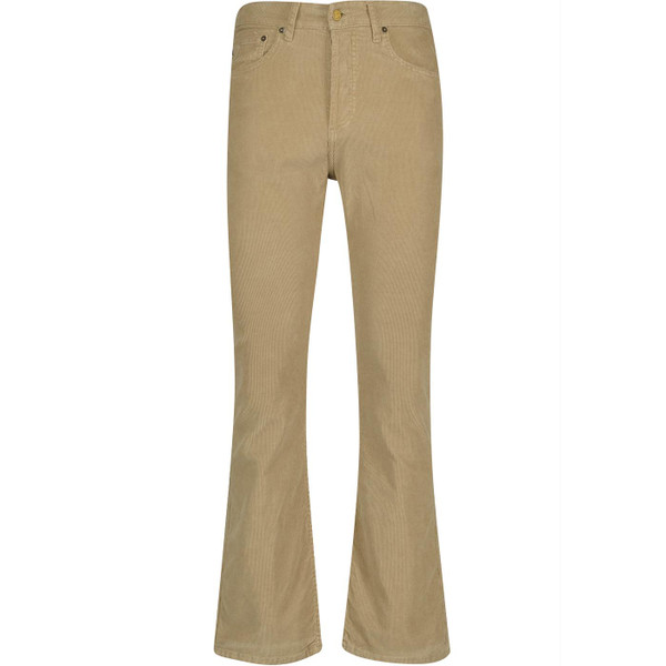 lois mens dario boot cut leg cord trousers dark sand