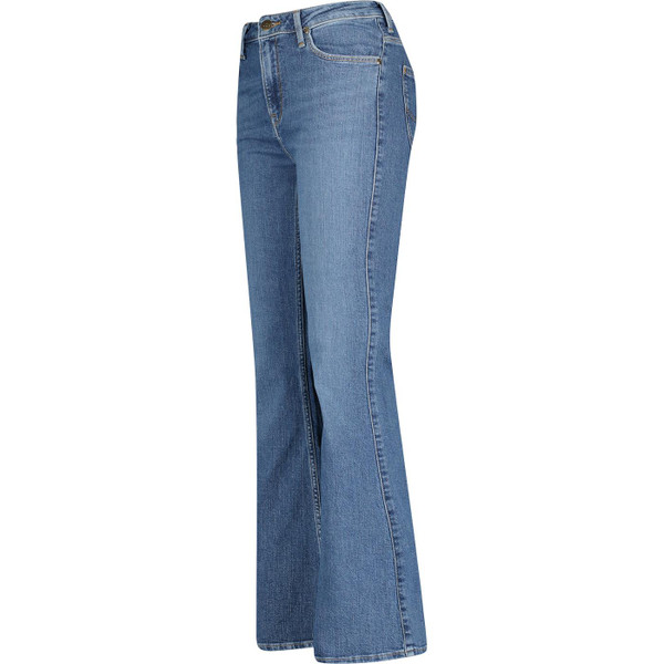 lee jeans womens breese flared leg jeans feels like indigo blue lee jeans womens breese flared leg jeans feels like indigo blue