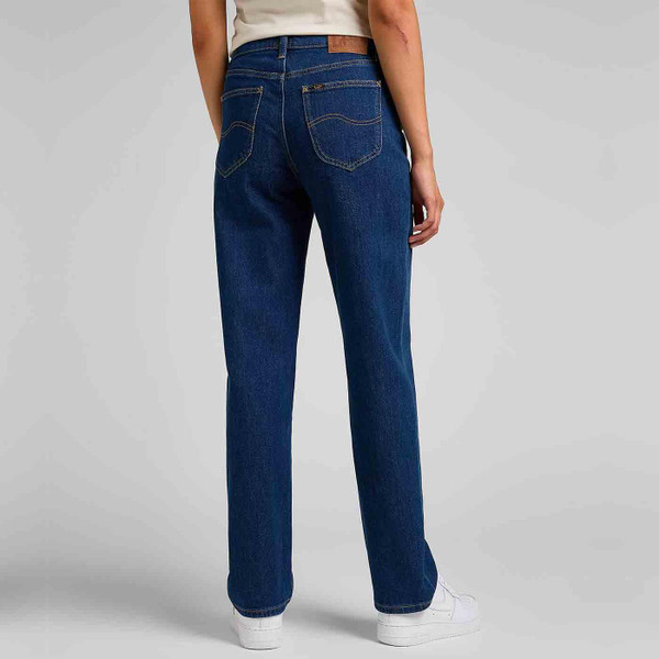 Lee Jeans Jane Straight Leg Retro Denim Jeans in Dark Hydro L34QBTKQ