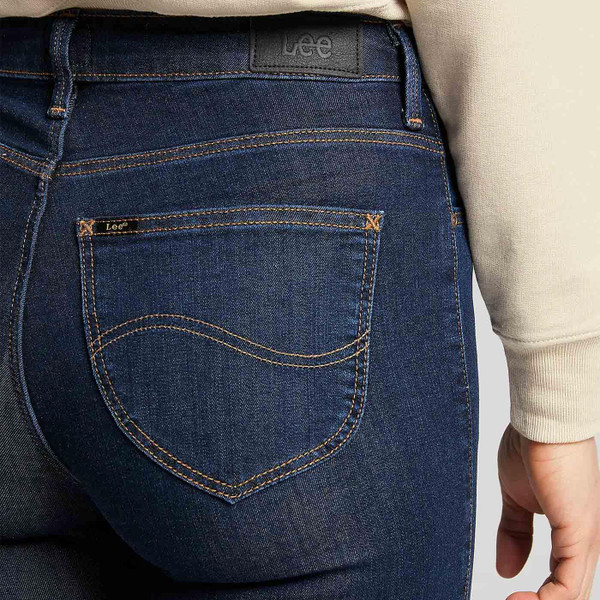 Lee Jeans Scarlett High Retro Indie Skinny Jeans in Tonal Stonewash L626MDNX 