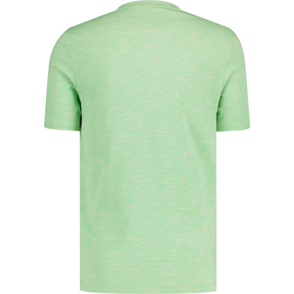 lyle and scott mens space dye crew neck tshirt mollys green