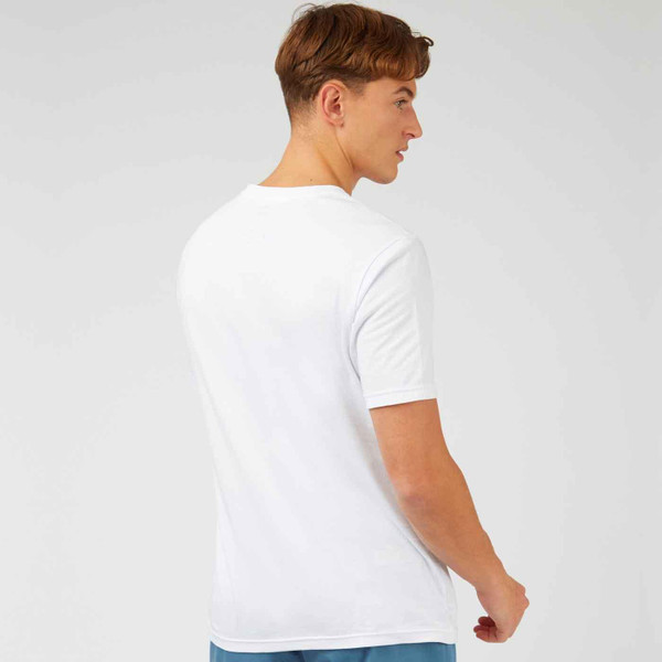 Ben Sherman 90s Britpop Union Jack Tee in White 0071390 010