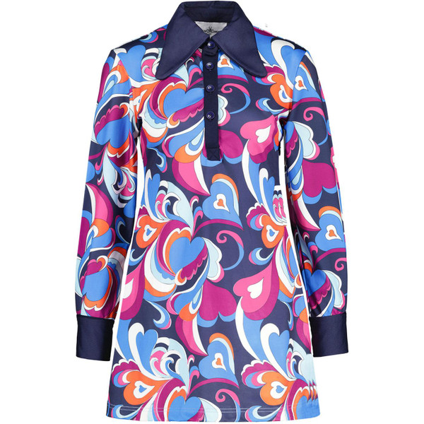 Madcap England Daydream Paisley Surf 60s Mod Dress