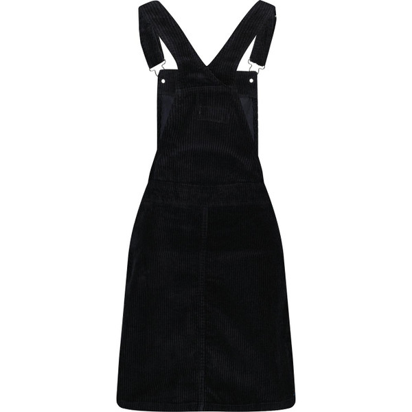 madcap england womens marlo 1960s cord pinafore dress black