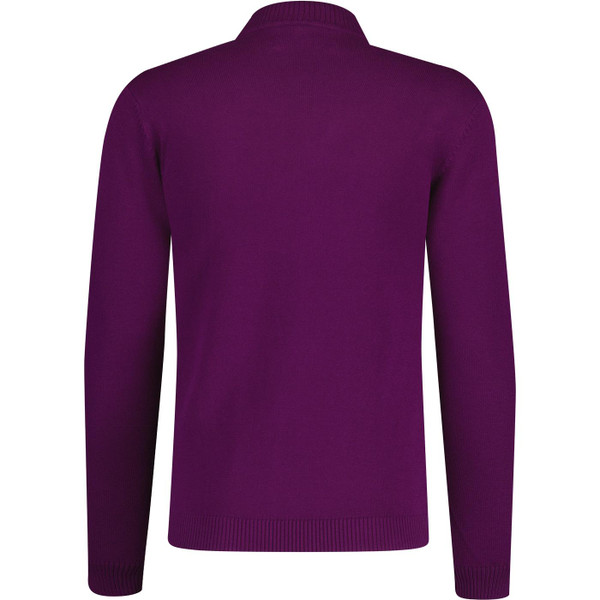 madcap england mens eastwood plain knit turtleneck jumper dark purple