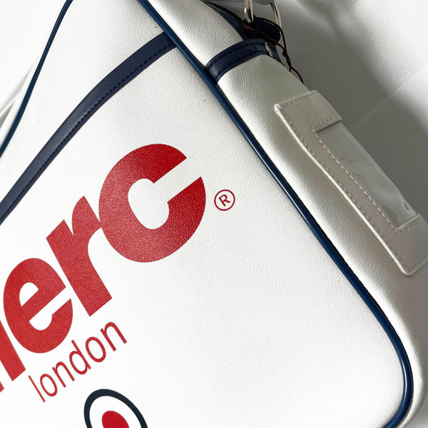 Merc Retro 60s Mod Airline Flight Bag in White