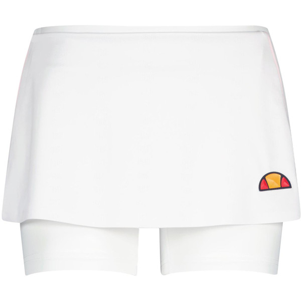 ellesse womens ascalone mini skort white