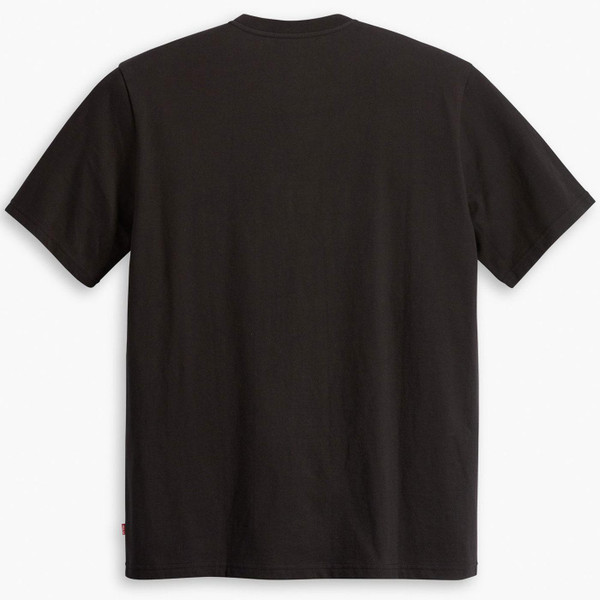 Levi's Relaxed Fit Men's Headline Logo Tee in Caviar 161431022