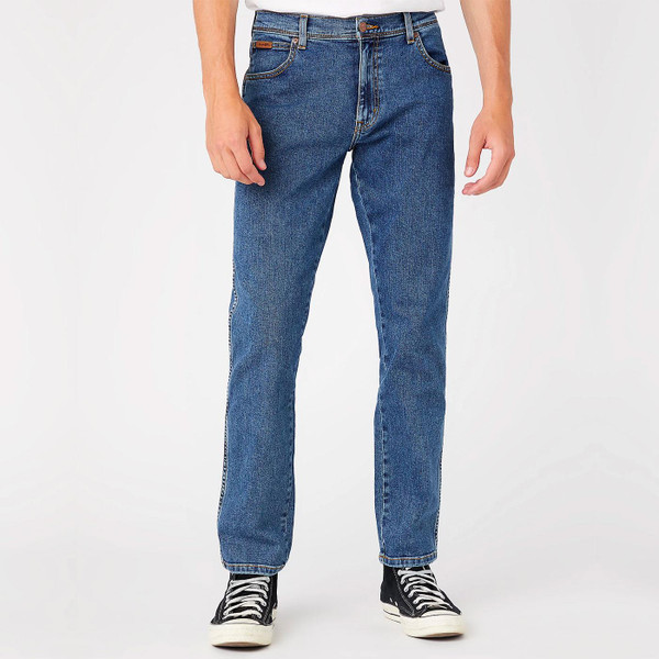 Wrangler Texas Slim Medium Stretch Stonewash Jeans 112141144 Wrangler Texas Slim Medium Stretch Stonewash Jeans 112141144