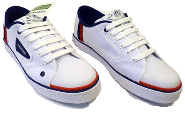 DUNLOP GREEN FLASH TRAINERS RETRO TRAINERS INDIE