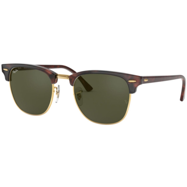Ray-Ban Clubmaster Retro 50s Sunglasses in Havana Brown