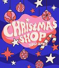 Atom Retro Christmas Shop Now Open - Shop Now For Retro Gift Ideas