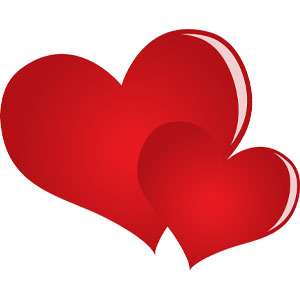 Valentines Love Hearts Collection