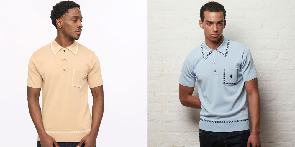 Gabicci Vintage Archive Alexander Knit Polos