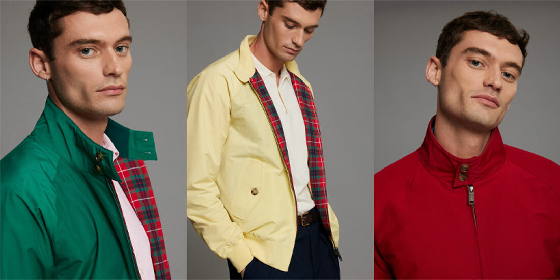 Baracuta G9 Harrington Jackets in colours