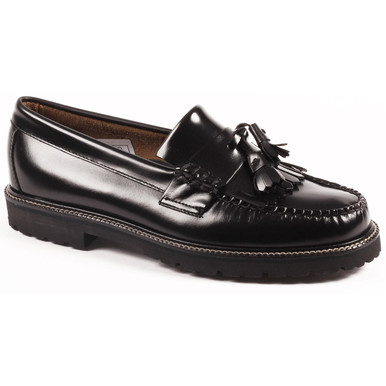 Bass Weejuns Layton 90s Mod Kiltie Loafers in Black
