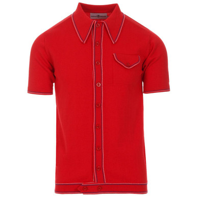Crawdaddy MADCAP ENGLAND Micro Dash Knit Polo (TR)