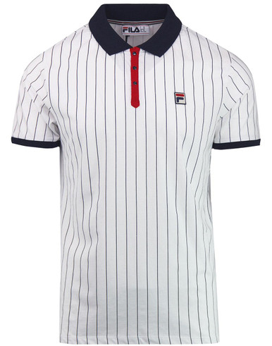フィラ ヴィンテージ-Fila Vintage Polo White & Red フィラ ヴィンテージ-Fila Vintage Polo White & Red フィラ