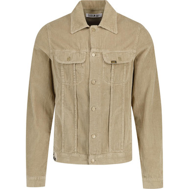 Tejana Lois Jumbo Cord Retro 70s Jacket in Sand