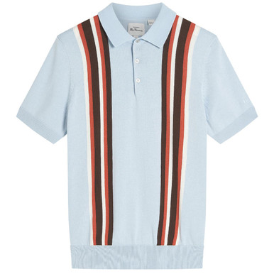 トップス the virgins stripe polo ben-sherman-vertical-stripe-