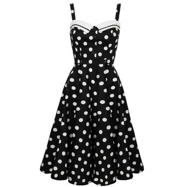 slim fit dress slacks Love Cats Mini Dress – Hell Bunny main image 0