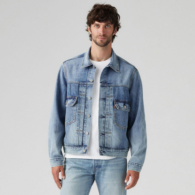 Oversized Denim Lulu And Sky Denim Jacket Levi's® Type II Selvedge