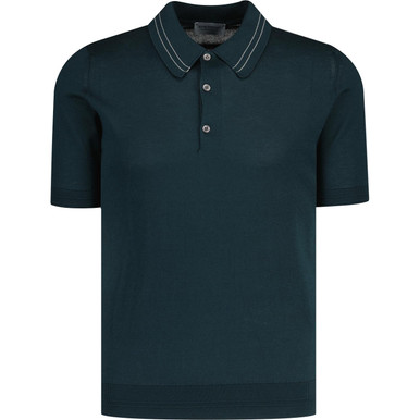 トップス JOHN SMEDLEY for UNITED ARROWS Knit Polo Otis John Smedley Twin Tipped Knitted Polo Shirt R