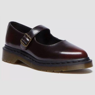 靴 Dr.Martens CORE ELPHIE size25cm UK6 Dr. Martens Elphie II Arcadia Leather Ballerinas Cherry Red