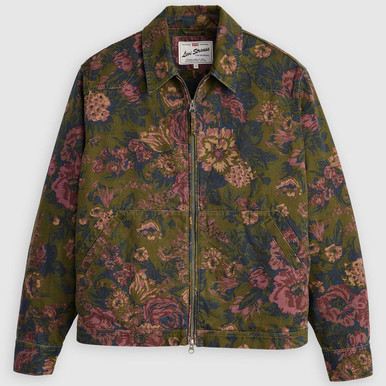 【Vintage】flower jacket Vintage Flowers Bomber Jacket