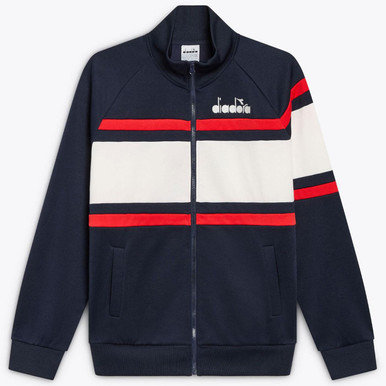 diadora ジャージ上下セット 80sトラック Diadora Retro Colour Block 80s Track Jacket (DB)