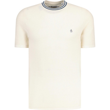 Original Penguin Mod Twin Tipped Textured Tee (B)