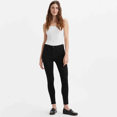 Levi's® 721™ Black Denim High Rise Skinny Jeans