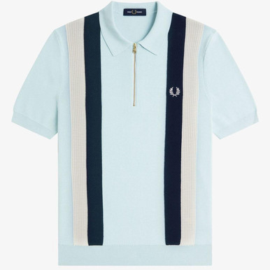 【miri 】FRED PERRY M12 - Black / Champagne / Champagne | The Fred Perry Shirt