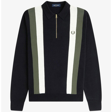 fred-perry-ls-multi-textured-