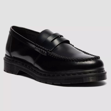 Penton Dr Martens Polished Leather Penny Loafers display picture 2