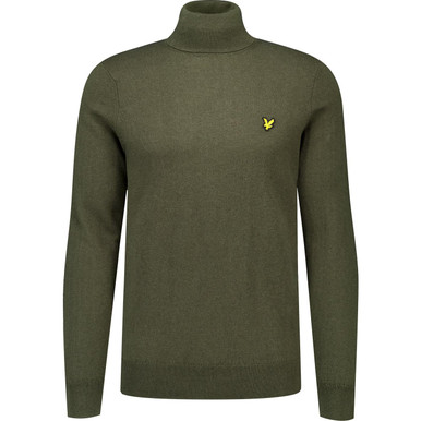 COMOLI × Scott & Charters turtleneck Lyle & Scott Cotton Merino Mod Turtleneck Jumper D