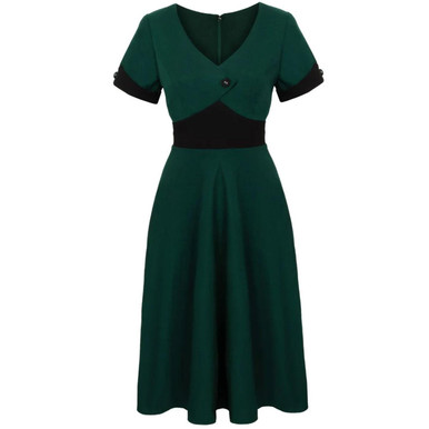 slim fit dress slacks 50s Vintage Sleeveless Sage Green Short Dress  Dreamdressy