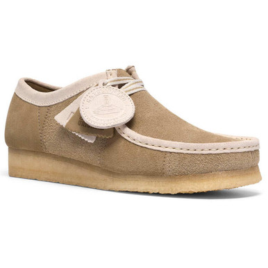 靴 Clarks Originals Wallabe Maple Suede Clarks Originals Wallabee Stripe Suede Shoes Maple