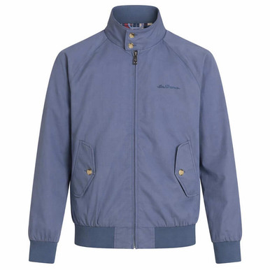Ben Sherman Signature Mod Harrington Jacket in Indigo Blue
