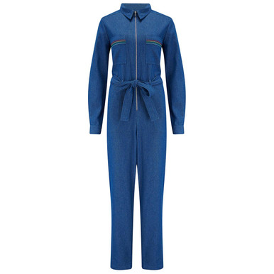 Anwen Sugarhill Brighton Retro 70s Jumpsuit Denim