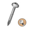 Milescraft 5202 1.25" Coarse Pocket Hole Screws, 100ct.